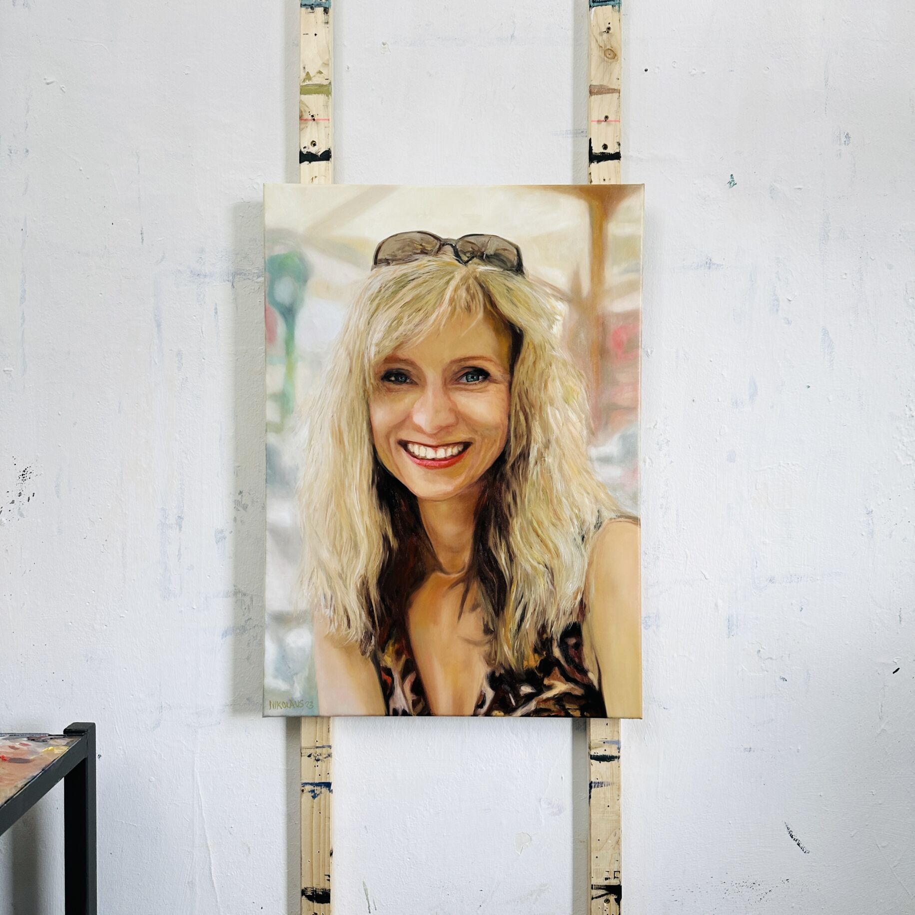 Individuelle Portraitmalerei vom Künstler – als Geschenk Portrait zeichnen lassen für die frau als geschenk