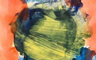 Farbige Acrylmalerei, abstrakte Kunst, Expressionismus, individuelle Auftragsmalerei, moderne Kunstwerke.