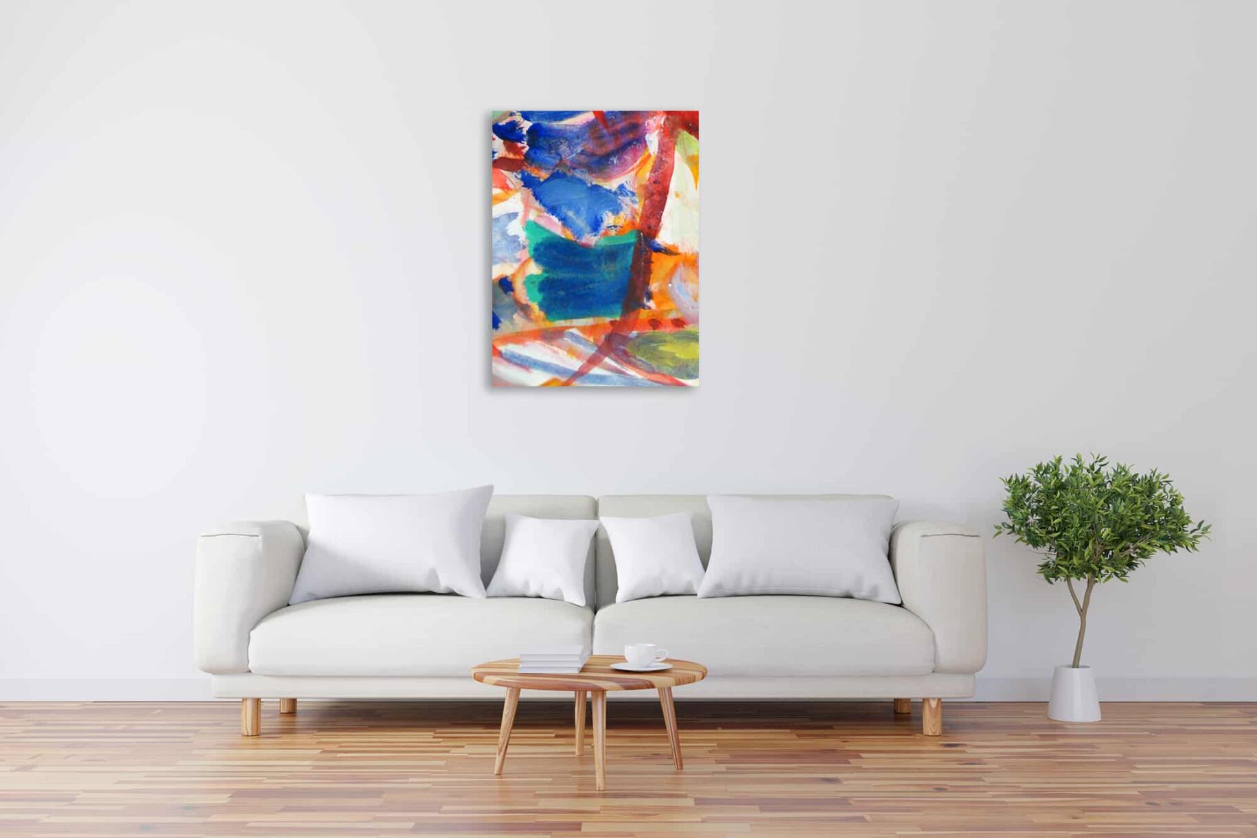 Abstrakte Kunst, moderne Malerei, farbige Leinwand, Originalkunstwerk, für Wohnzimmer, minimalistisches Design, kreative Wanddekoration, zeitgenössische Kunst, Wandbild, Kunst für Interior.