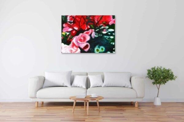 Acryl Gemälde Rosen bild kaufen