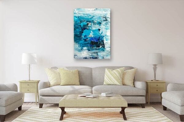 Farbabstracte Malerei auf Leinwand, moderne Kunst, Wanddekoration für Wohnzimmer, exklusive Auftragsmalerei, Kunstwerke von Nikolaus Kriese, abstrakte Malerei, original Kunst, handgemalte Bilder, individuelle Wandgestaltung, zeitgenössische Kunstwerke.