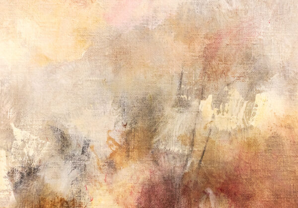 Abstraktes Gemälde Ocker Erde 80x120 cm – Bild 2