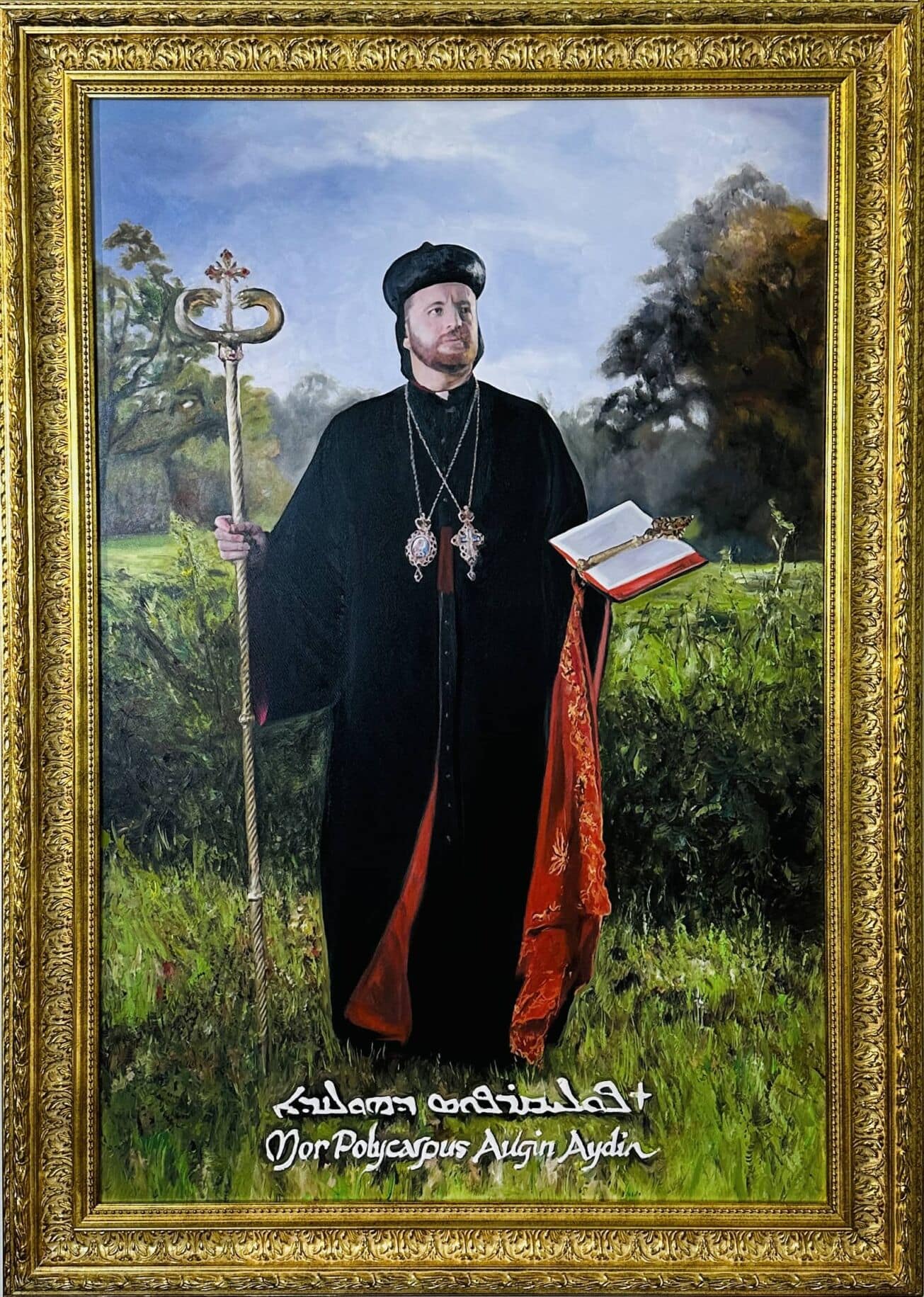 bild malen lassen priester kirche niederlande