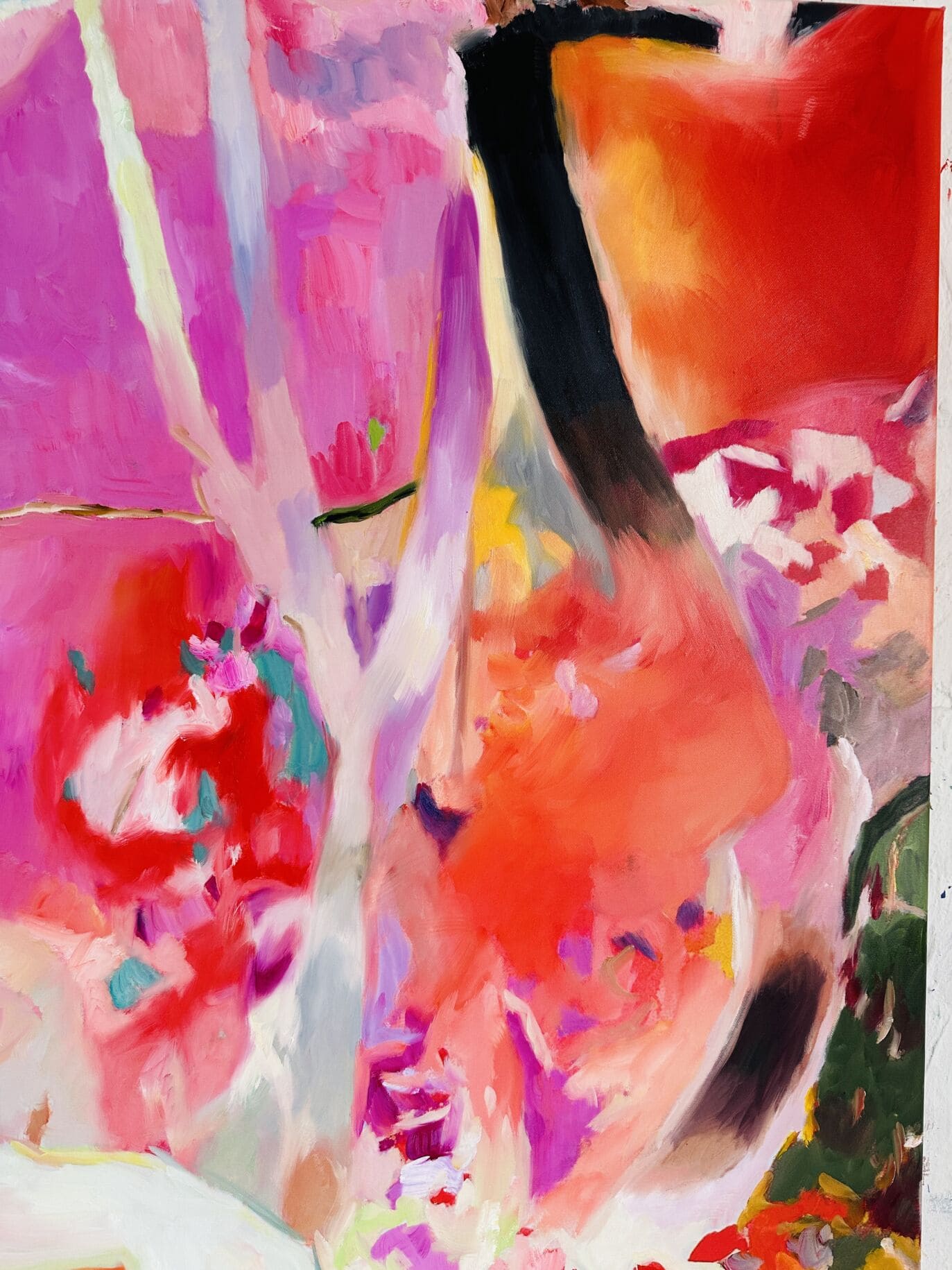 Lebendige abstrakte Malerei, farbenfrohe expressive Acryl- und Ölbilder, individuelle Auftragsmalerei, künstlerische Wandbilder, modernes Kunstwerk, unkonventionelle Kunst, kreative Wandgestaltung, zeitgenössische Abstract Art.