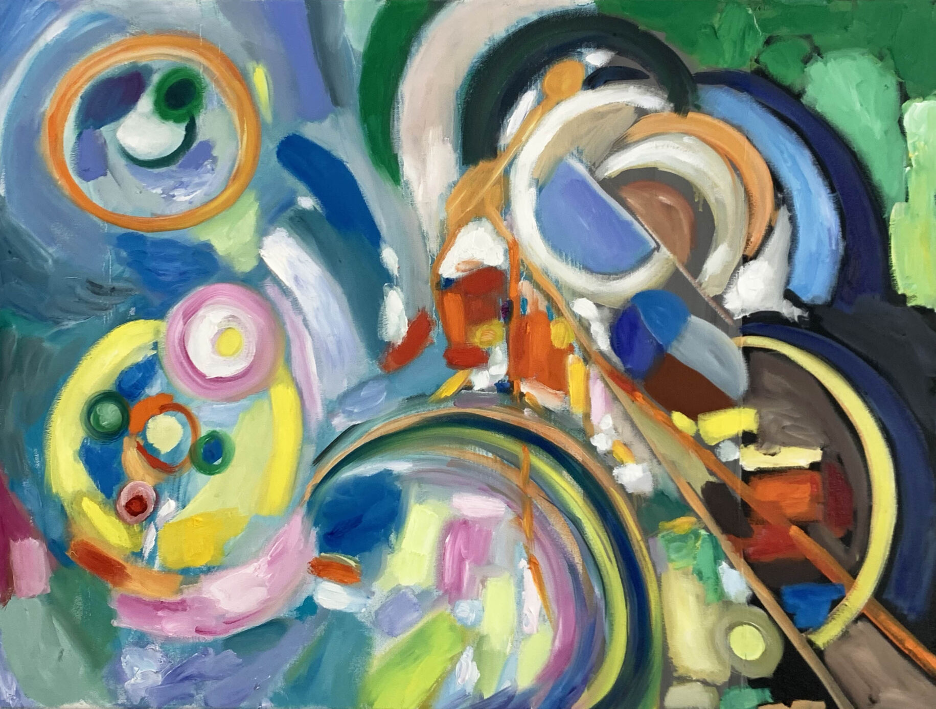 Kunst für Firmen und Büros abstrakte malerei