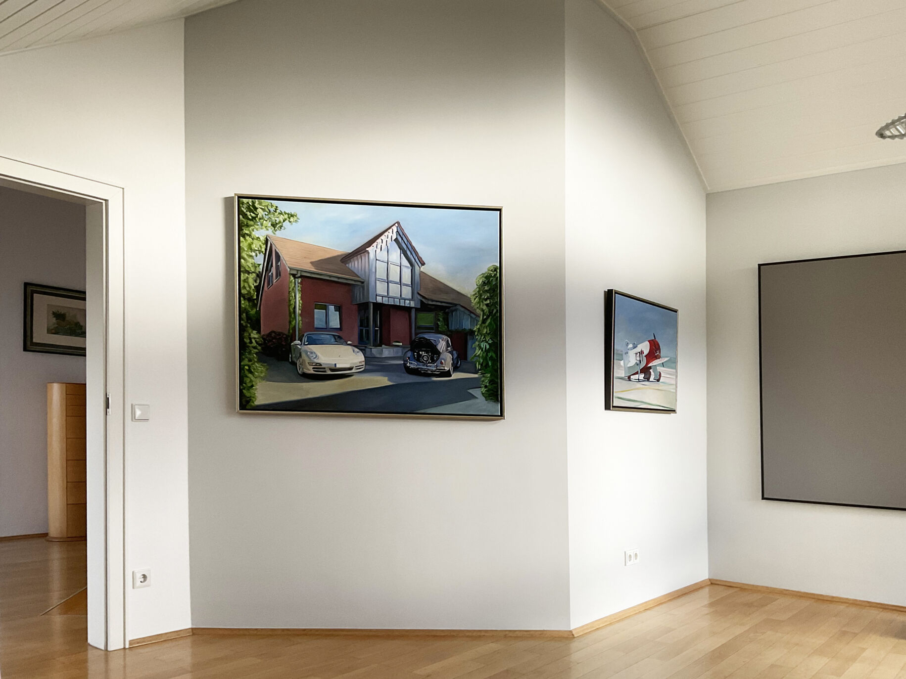 Großformatige Kunst für Innenarchitektur im wohnraum