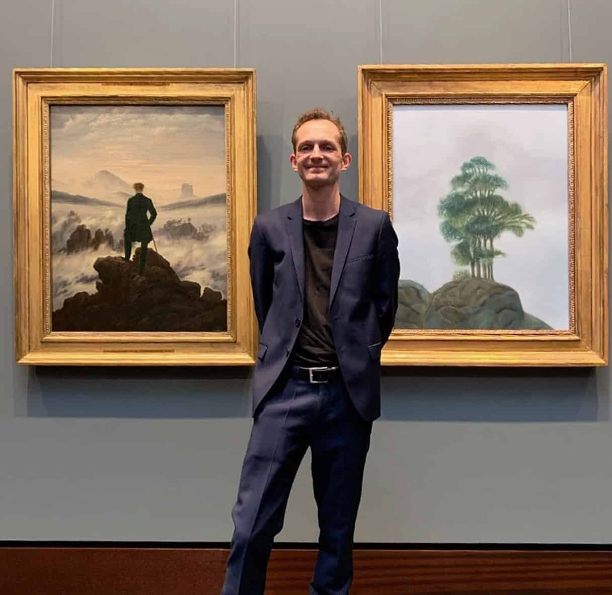 Caspar David Friedrich und Nikolaus Kriese in der Hamburger Kunsthalle